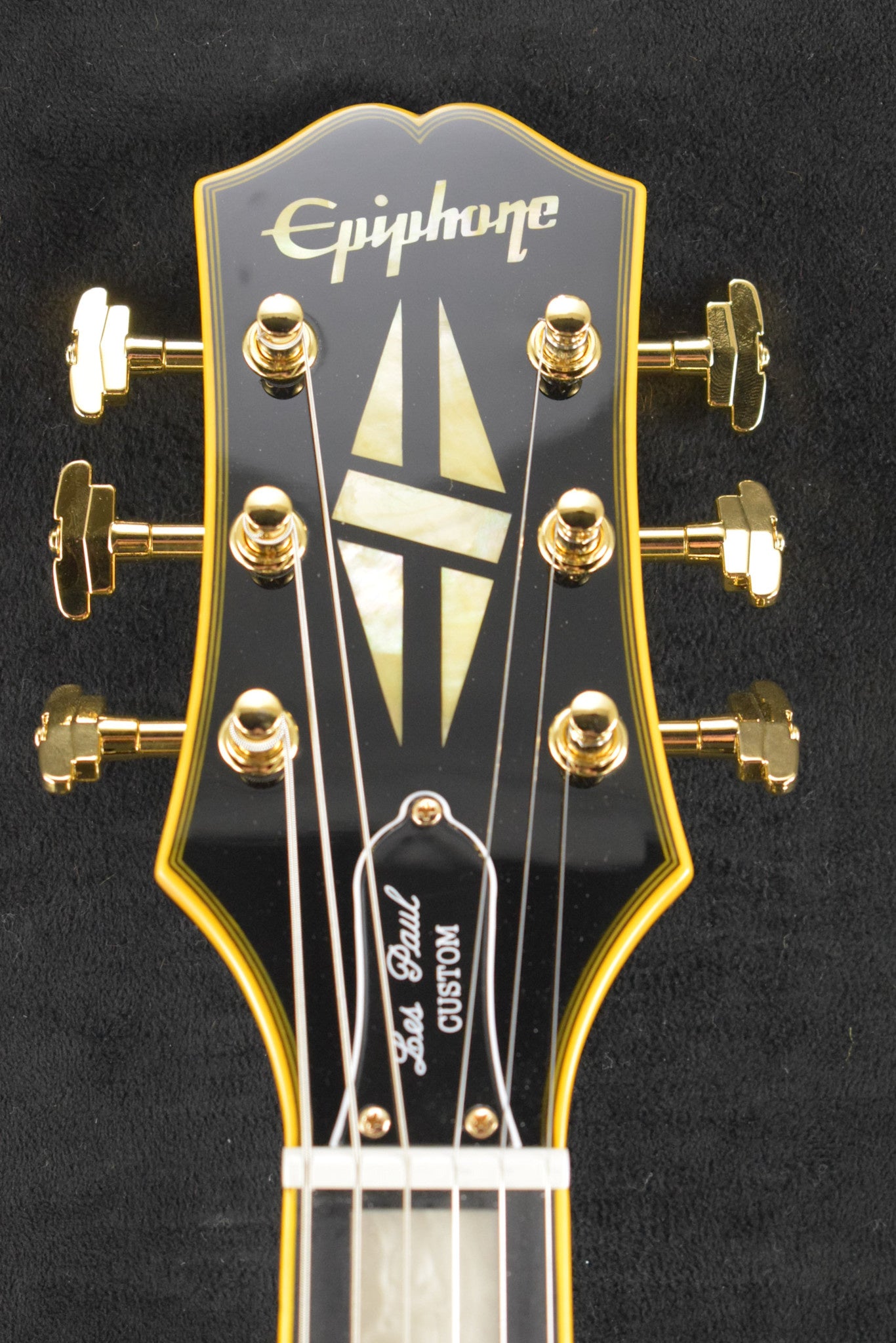 Epiphone Joe Bonamassa 1959 Les Paul Custom Antique Ebony w/ Hardshell Case