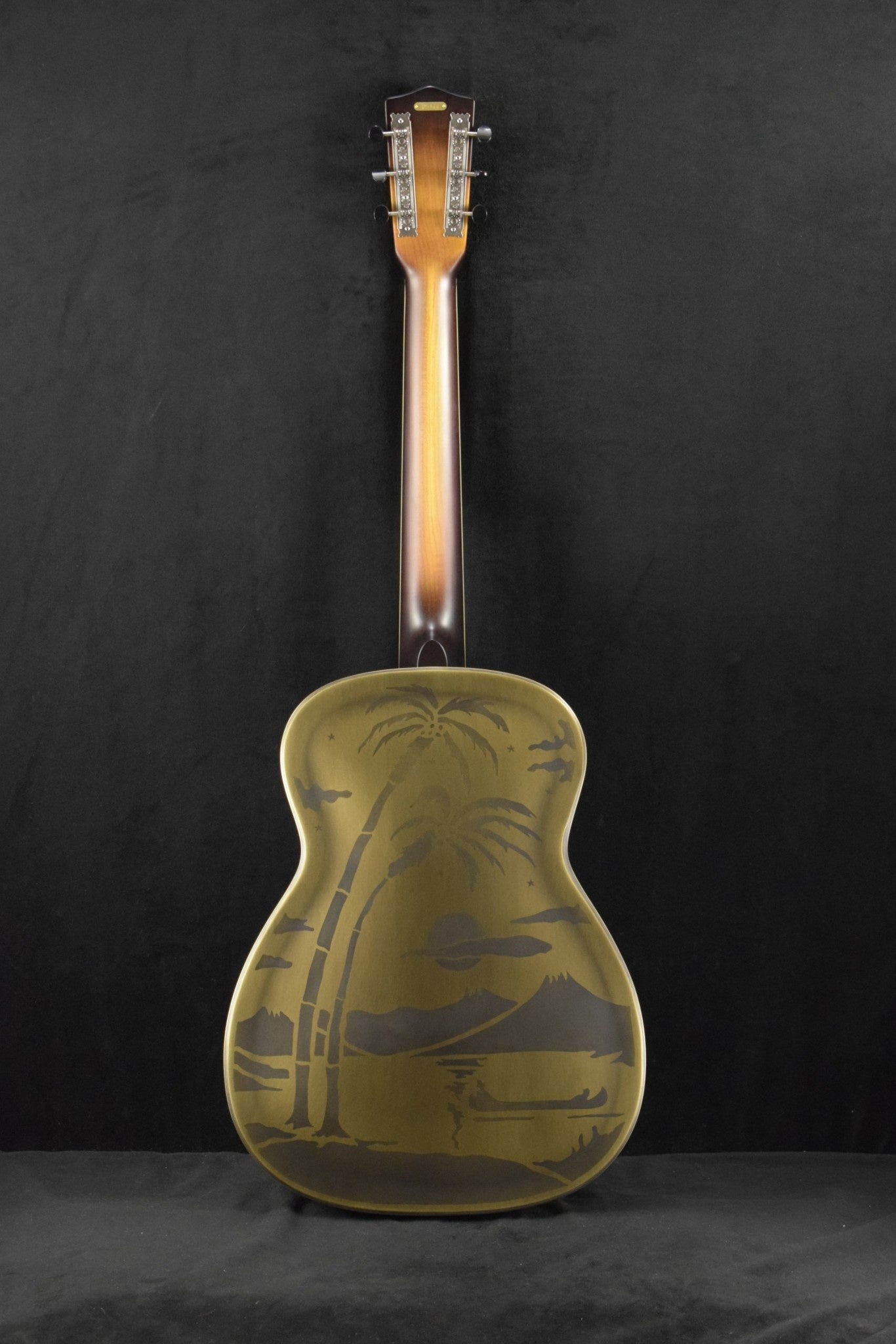 National Style O 14-Fret Antique Brass Weathered Finish