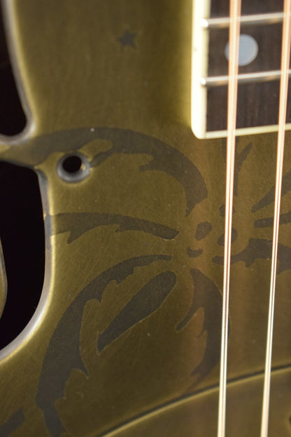 National Style O 14-Fret Antique Brass Weathered Finish