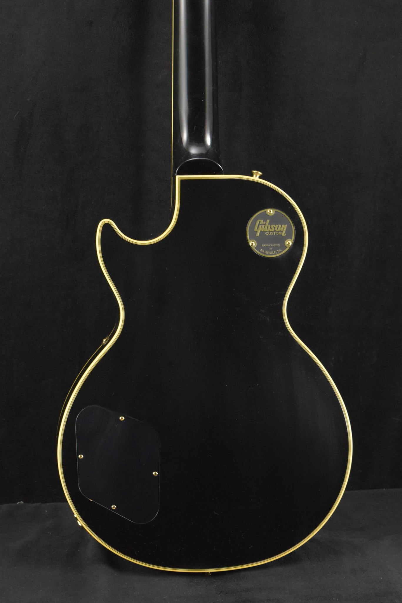 Gibson Custom Shop Les Paul Custom Chambered Body Slim Neck 3 Pickup Ebony VOS GH Fuller's Exclusive