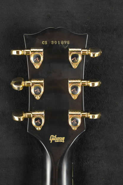 Gibson Custom Shop Les Paul Custom Chambered Body Slim Neck 3 Pickup Ebony VOS GH Fuller's Exclusive