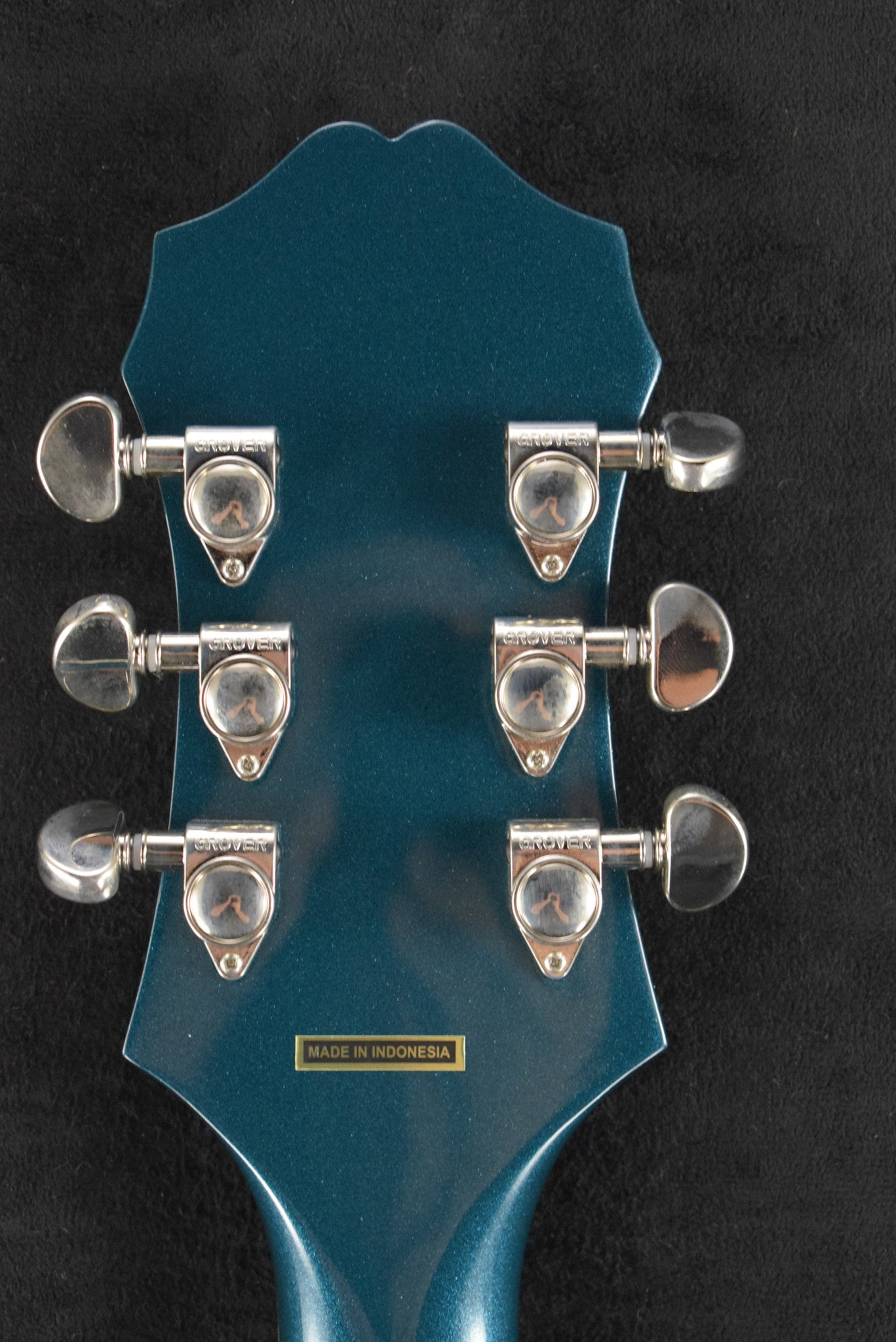 Epiphone Emperor Swingster Delta Blue Metallic – Fuller's Guitar Epiphone Emperor Swingster Delta Blue Metallic – Fuller's Guitar