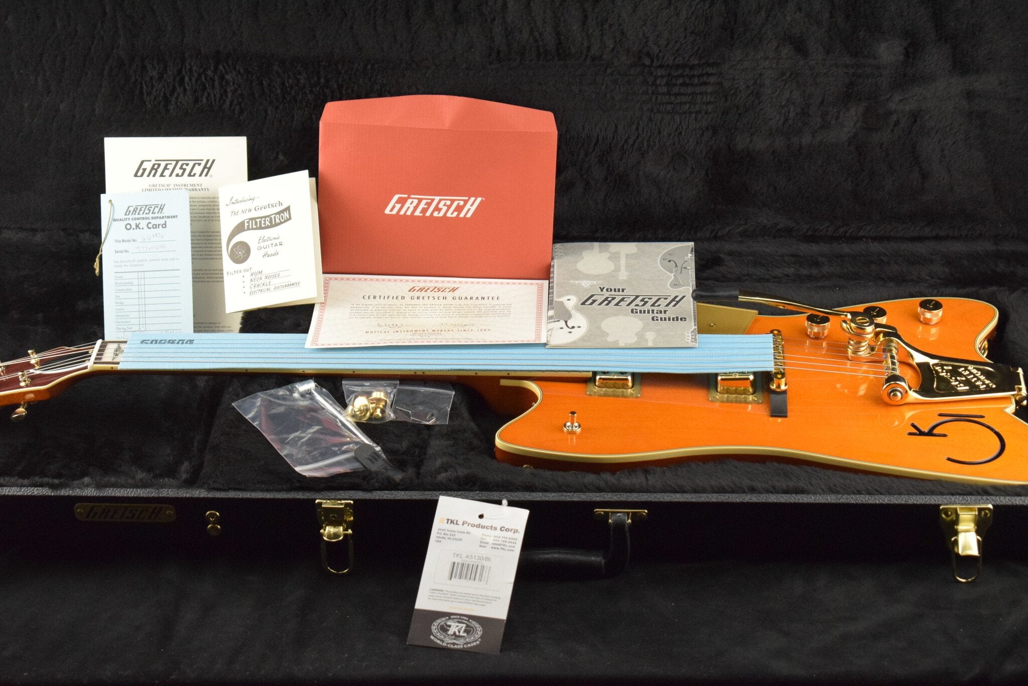 Gretsch G6199TW Billy-Bo Jupiter Thunderbird Western Orange