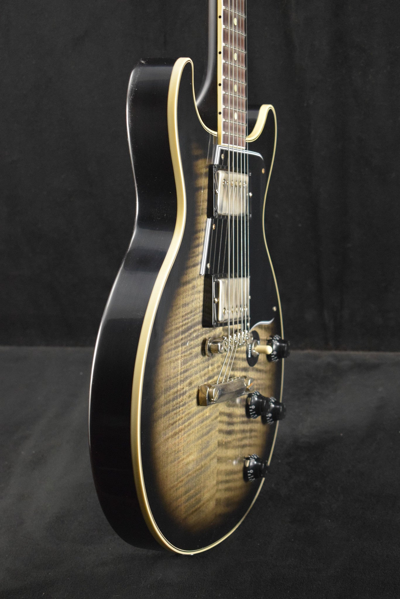 Gibson Custom Shop Les Paul Special Double Cut Figured Maple Top VOS Cobra Burst