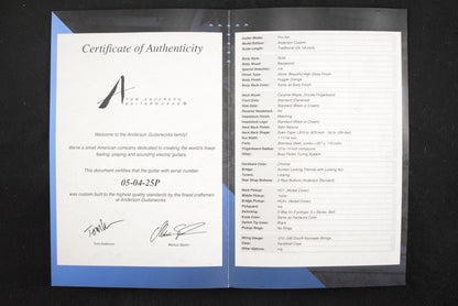 Tom Anderson Pro Am Hugger Orange