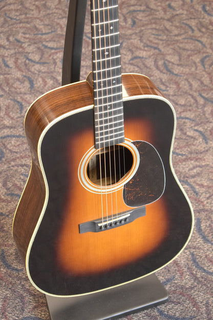 Martin Custom Shop Dreadnought Wild Grain East Indian Rosewood Adirondack Spruce VTS 1935 Sunburst