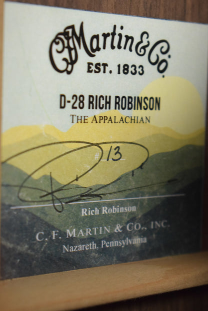 Martin D-28 Rich Robinson Aged Natural