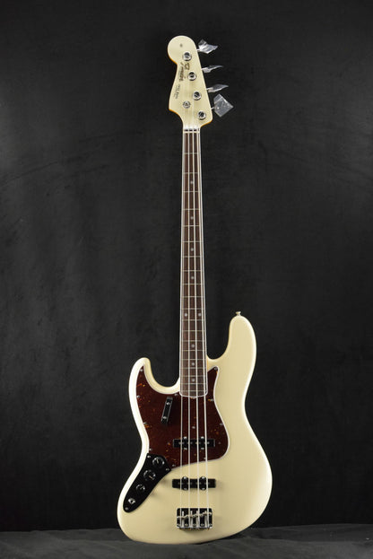 Fender American Vintage II 1966 Jazz Bass Left-Hand Olympic White Rosewood Fingerboard