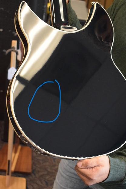 Rickenbacker 90th Anniversary 4005XC JetGlo SCRATCH & DENT