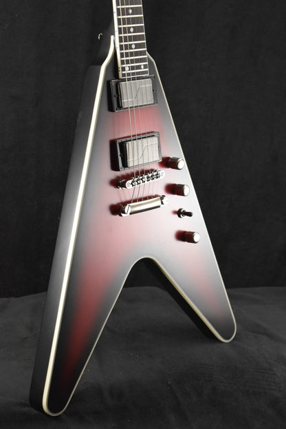 Epiphone Dave Mustaine Flying V Prophecy Aged Dark Red Burst