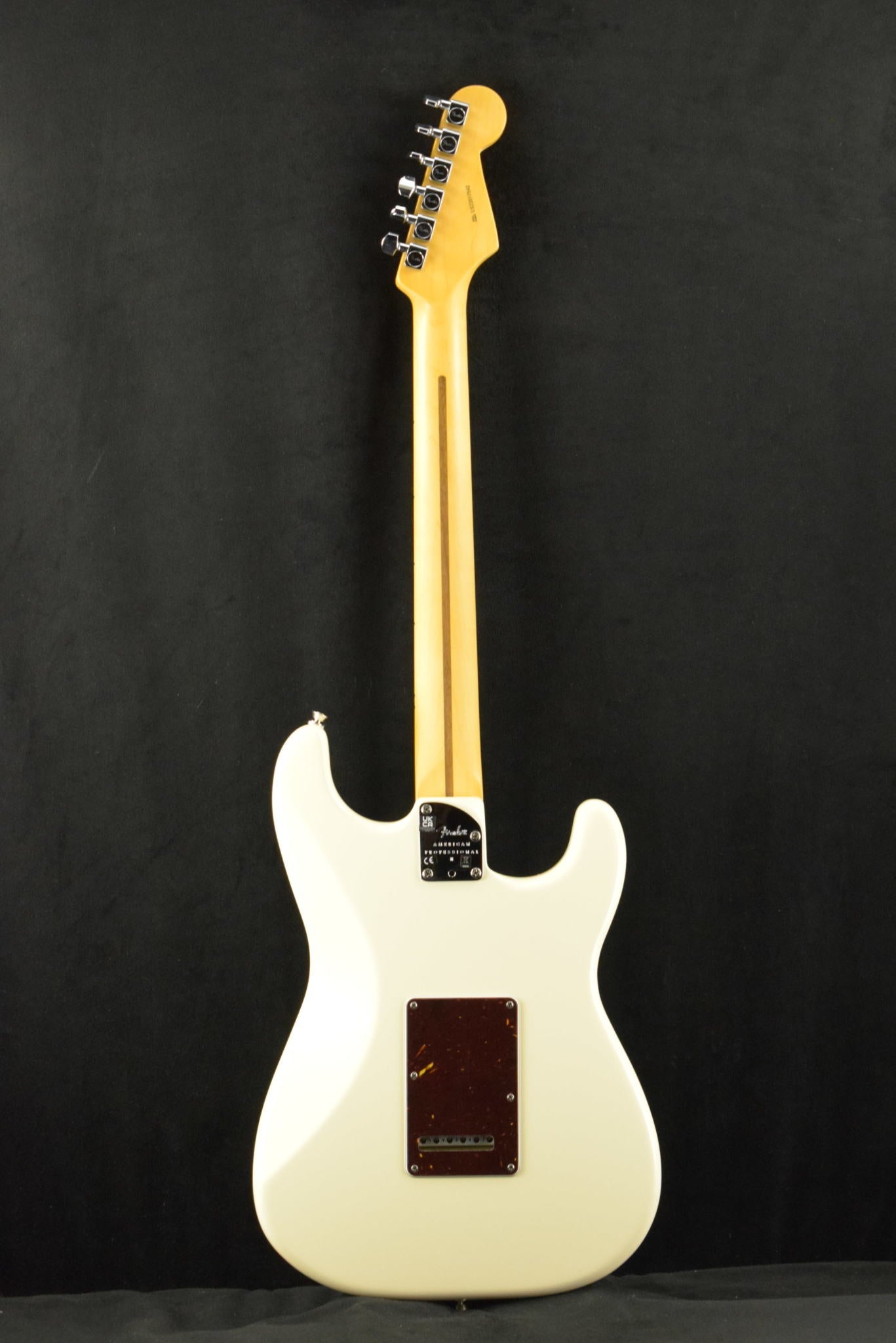 Fender American Professional II Stratocaster Left-Hand Olympic White Maple Fingerboard