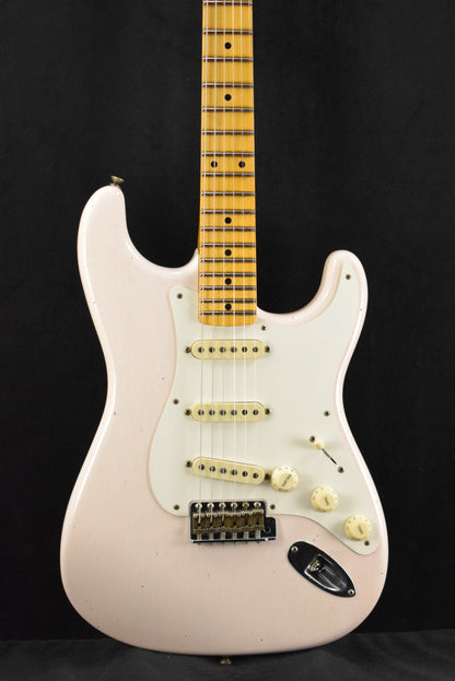 Fender '56 Strat Journeyman Relic  - Super Faded Aged Shell Pink - "Bone-Tone" Pickups