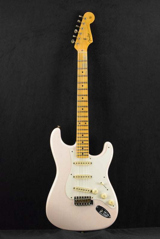 Fender '56 Strat Journeyman Relic  - Super Faded Aged Shell Pink - "Bone-Tone" Pickups