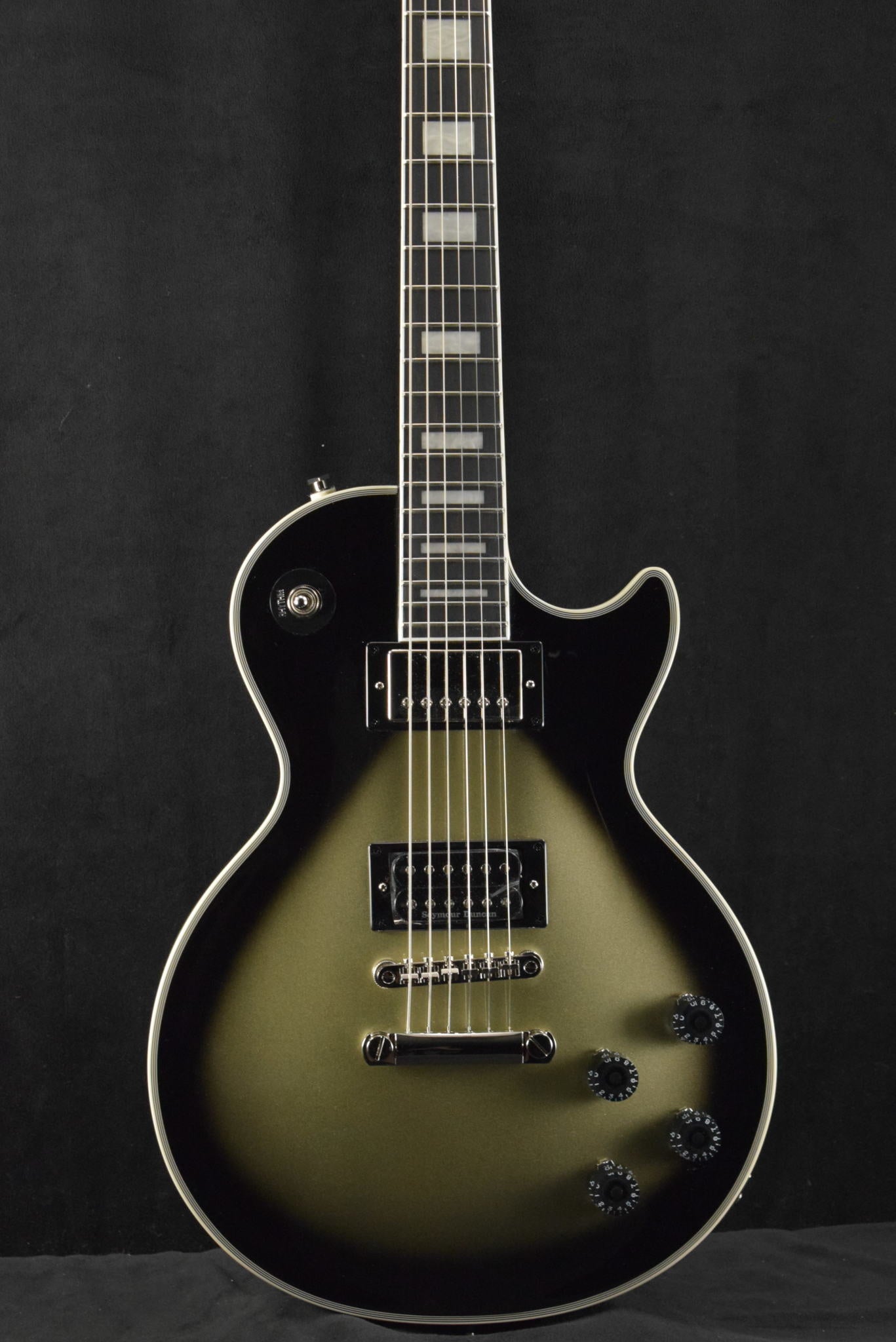 Epiphone Adam Jones Les Paul Custom Julie Heffernan’s Self-Portrait As Not Dead Yet Silverburst