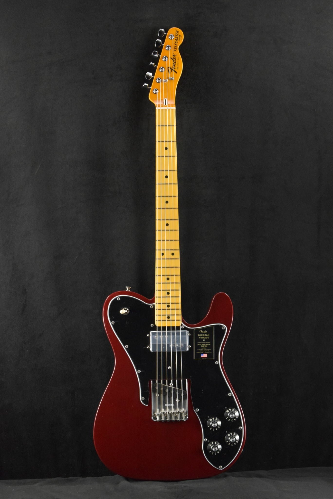 Fender American Vintage II 1977 Telecaster Custom Wine Maple Fingerboard