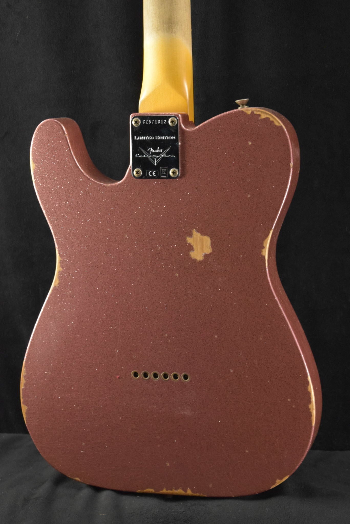 Fender Custom Shop Limited Edition '61 Telecaster Relic Aged Champagne Sparkle