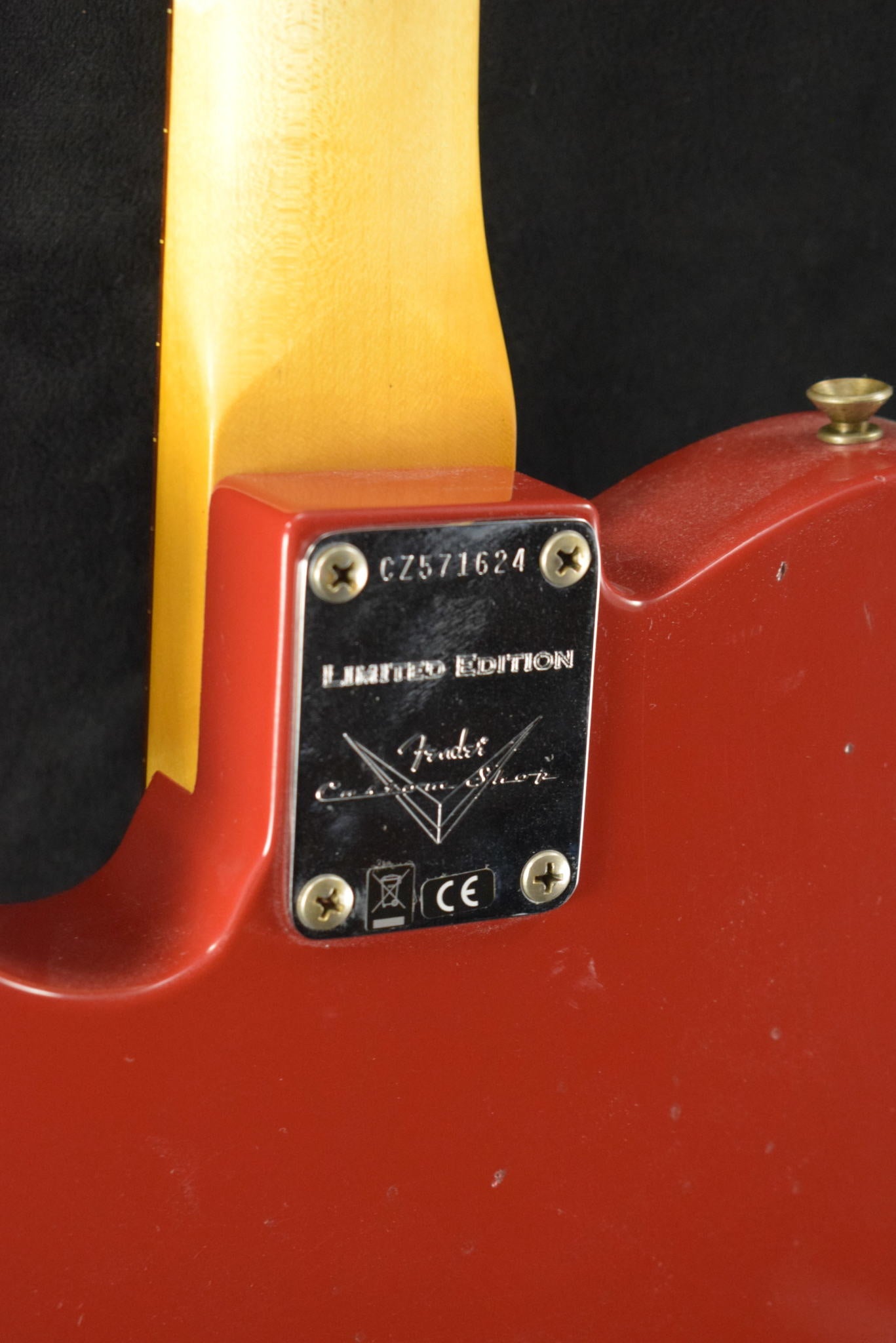 Fender Custom Shop Limited Edition '59 Telecaster Journeyman Relic Aged Dakota Red