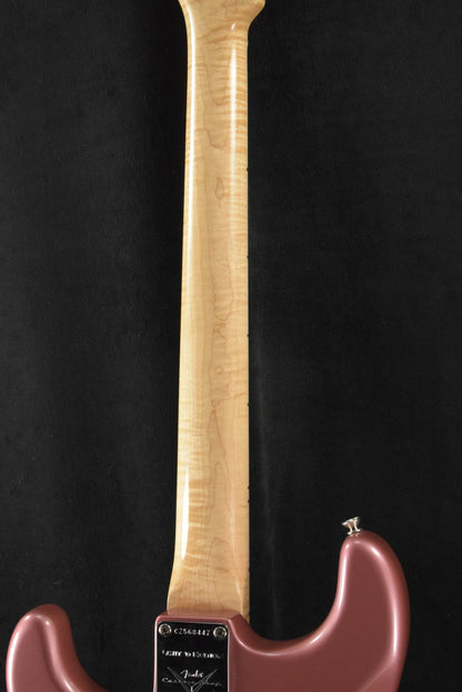 Fender Custom Shop Ltd Ed '65 Strat - NOS Aged Burgundy Mist Metallic w/ Highly Figured Maple Neck