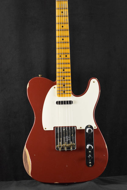 Fender Custom Shop Ltd Ed Reverse '50s Telecaster Relic - Aged Cimarron Red