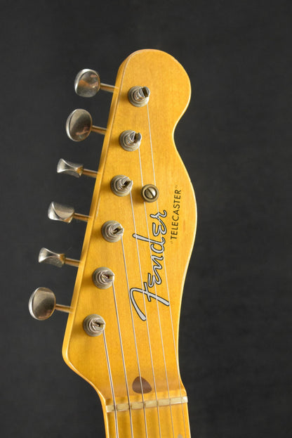 Fender Custom Shop Ltd Ed Reverse '50s Telecaster Relic - Aged Cimarron Red