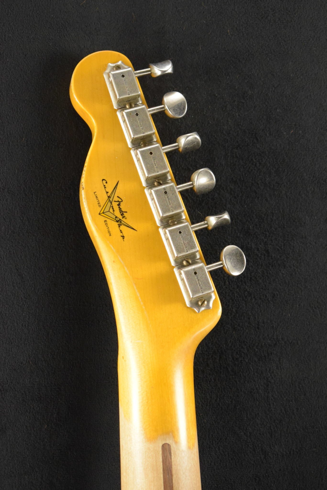 Fender Custom Shop Ltd Ed Reverse '50s Telecaster Relic - Aged Cimarron Red