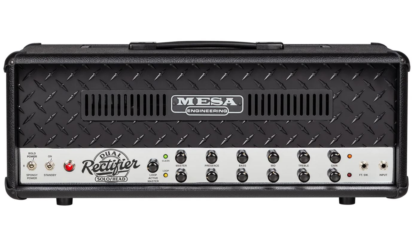 Mesa Boogie '90s Dual Rectifier Black Bronco Black Diamond Plate