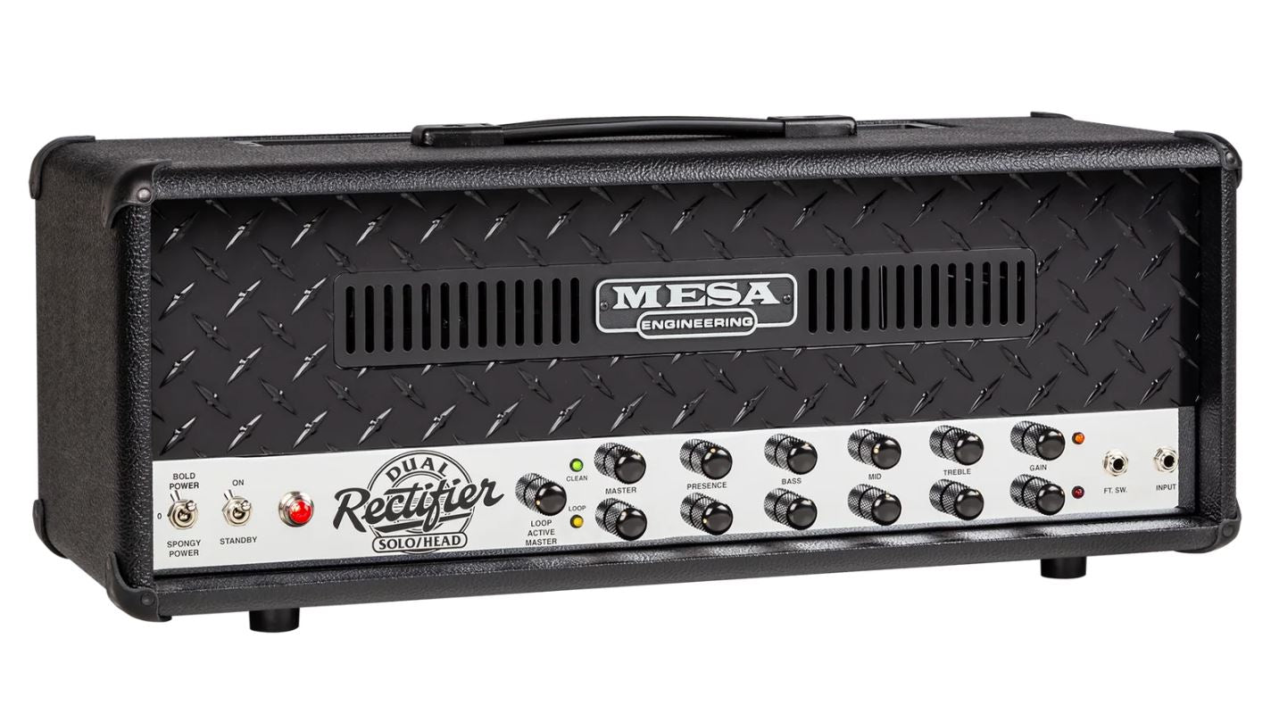 Mesa Boogie '90s Dual Rectifier Black Bronco Black Diamond Plate