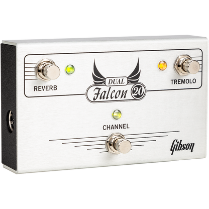 Gibson Dual Falcon 20 2x10 Combo Amplifier Cream Bronco Vinyl with Oxblood Grille