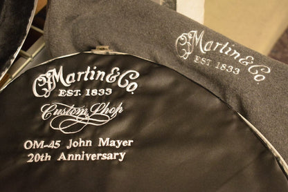 Martin OM-45 John Mayer 20th Anniversary Platinum Gray Burst