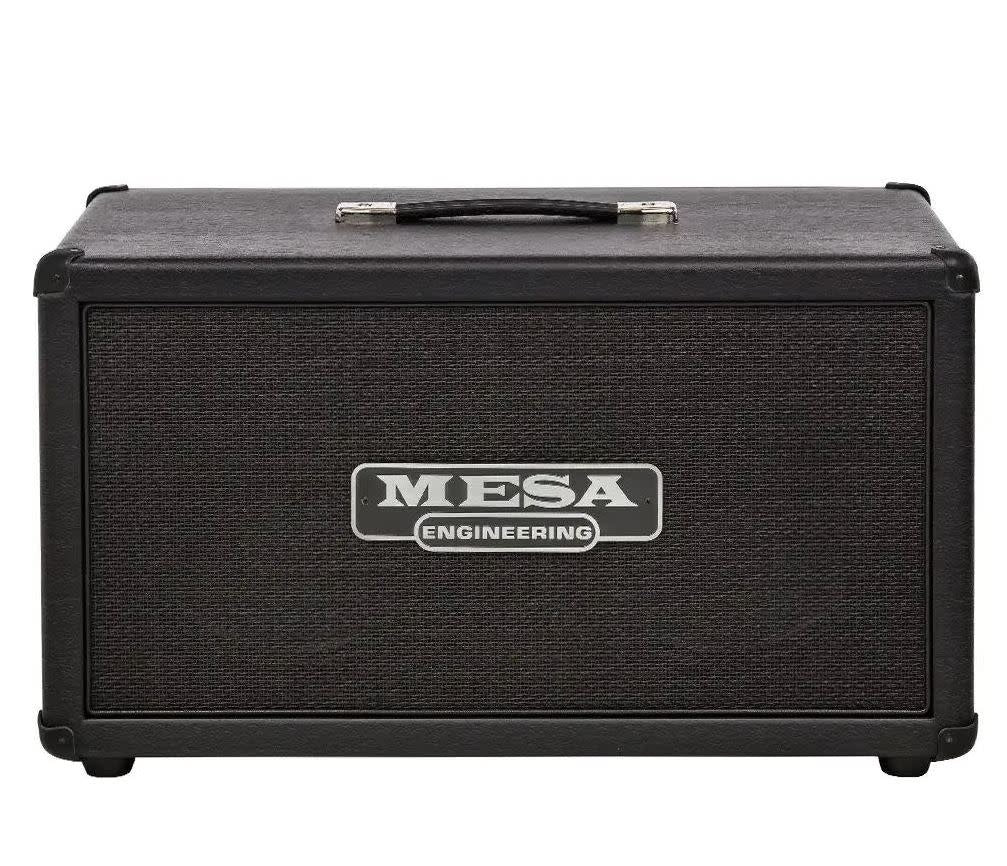 Mesa Boogie 2x12 Horizontal Rectifier Guitar Speaker Cabinet - Black Bronco