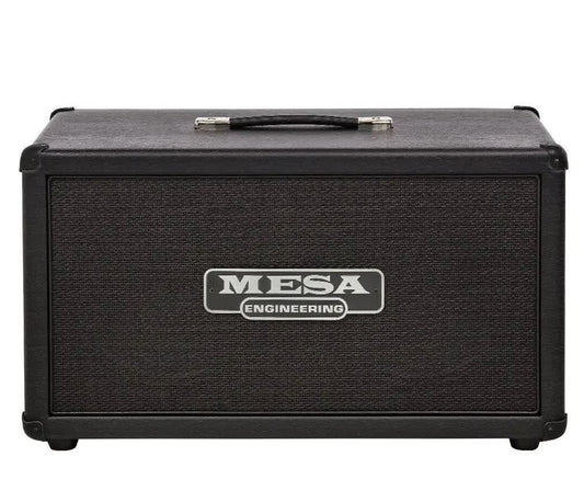 Mesa Boogie 2x12 Horizontal Rectifier Guitar Speaker Cabinet - Black Bronco