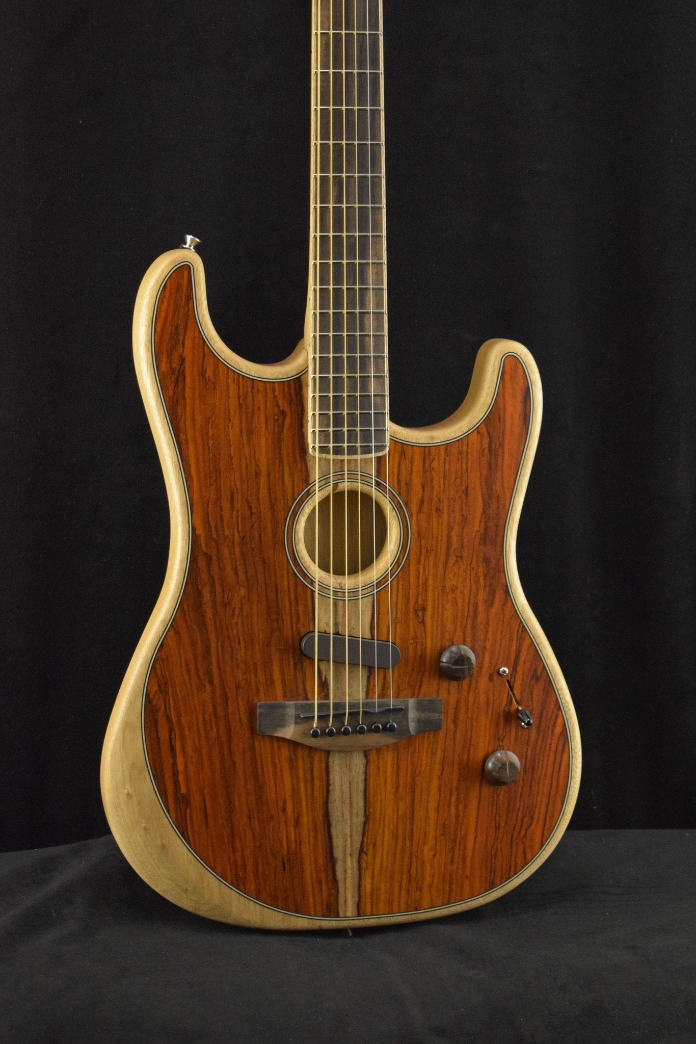 Fender American Acoustasonic Stratocaster EB Cocobolo