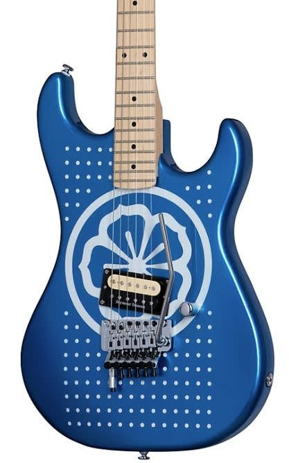 Kramer Baretta Graphics White Lotus (with EVH D-Tuna and Gig Bag)